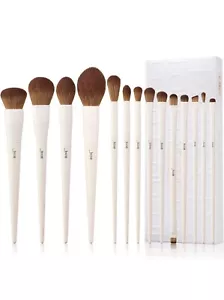 Jessup Pennelli Trucco 14 Pezzi Set Pennelli Trucco Fondotinta Polvere Sintetica Premium - Foto 1 di 10