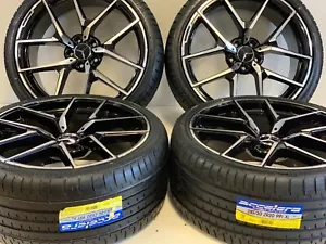 20x8.5 20x9.5 MERCEDES BENZ WHEELS RIMS TIRES E350 E400 E63 C350 S63 S550 S580 - Picture 1 of 6