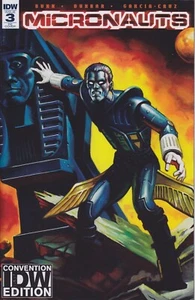 Micronauts 3 IDW Comics 2016 SDCC Exclusive Variant Cover Ken Kelly Combine Ship - Picture 1 of 1