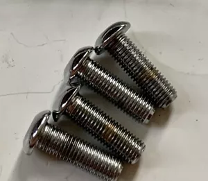 PERNOS DE CABEZAL DE BOTÓN ALLEN PULIDO CROMADO 5/16 - 24 X 7/8"" (CUATRO) - Imagen 1 de 1