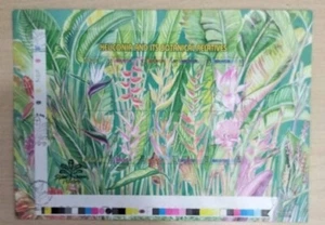 FREE SHIP Malaysia Heliconia Flower 199930c x 10 imperf sheetlet FDC - Picture 1 of 2