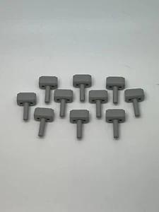 Lego Lot Of 10 Bluish Gray Thor Minifigure Hammers U#7 - Picture 1 of 3