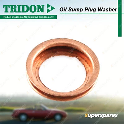 Tridon Oil Sump Plug Washer for Toyota Hilux KUN126 KUN26 KUN16 15R 25R 35L 112 - image 1 of 2
