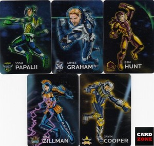 2015 TLA/ESP NRL TRADERS GALACTIC HEROES 3-D ALBUM CARD SET-(16) MISSING PGH5+17