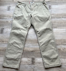 Mountain Khakis Original Pant Mens 40X32 Beige Slim Fit 2 Ply Canvas