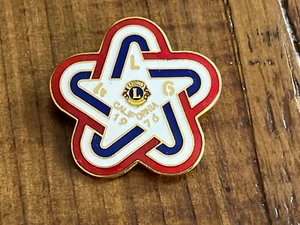 BROCHE NO PIN PINS LIONS CLUB CALIFORNIA 1976 - Picture 1 of 1