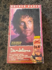 BRAND NEW Dandelions (VHS, 1993) Rutger Hauer RARE Sealed OOP - Picture 1 of 6