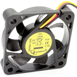 Ventilateur pour Tour PC 50mm x 50 x 10mm 12V 0.12A Manche Roulement - Photo 1/24