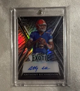 2023 Leaf Exotic Anthony Richardson Rookie Elephant Auto #4/10 Colts Gators - Picture 1 of 2