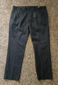 Bonobos Stretch Weekday Warriors Tuesday Black Pants Men's Size 38 x 30 Slim NEW - Picture 1 of 13