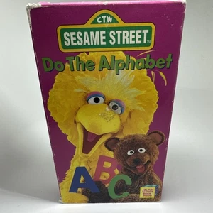 Sesame Street - Do the Alphabet VHS 1996 Big Bird Jim Henson Children’s Movie - Picture 1 of 3