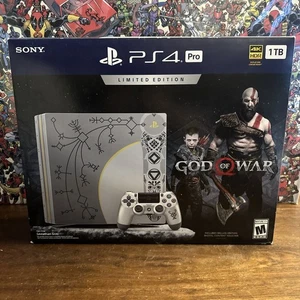 Sony PlayStation 4 PS4 Pro Limited Edition Console 1TB Grigio Leviatano - Completa - Foto 1 di 17
