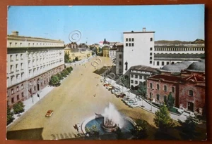 Cartolina Piazza 9 Settembre - Sofia (Bulgaria) - 1965 - Foto 1 di 2