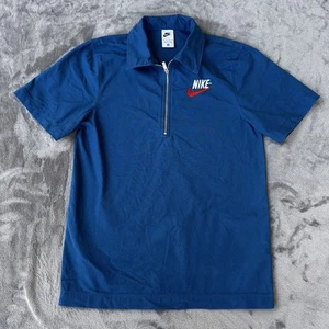 Nike Shirt Mens XS Quarter Zip Athletic Casual DM5283-407 Swoosh Pullover - Picture 1 of 10