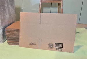 Packaging Wholesalers 12 x 8 x 5 Inches Shipping Boxes, 25-Count Cardboard - Picture 1 of 7