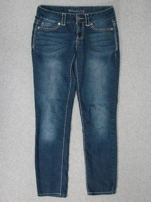 UE13445 **MAURICES** VAQUEROS AJUSTADOS MUJER 30x30 AZUL OSCURO Foto 1 de 4