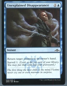 Magic the Gathering MTG Guilds of Ravnica Unexplained Disappearance #56 - Bild 1 von 2