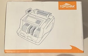 TOPSHAK TS-BC1 80W 1000pcs/min Geldzähler Maschine Zählmaschine für Bank - Bild 1 von 6