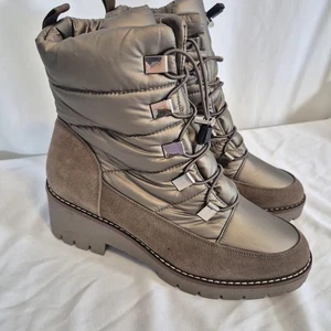 Blondo Daylor Mujer 10M Impermeable Plataforma Invierno Botín Taupe NUEVO - Imagen 1 de 10