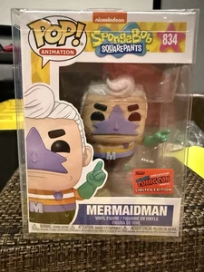 SpongeBob Schwammkopf Mermaidman Funko 834 mit Protektor - Bild 1 von 6
