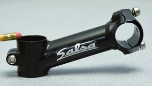 SALSA Cro-Moly Steel Threadless Stem, 1 1/8", 100mm x 10 degree, 25.4mm Clamp - Picture 1 of 7