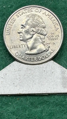 2000 D Maryland Washington Quarter Error ,Toning ,Obv/Rev Die Cracks - Image 1 of 4