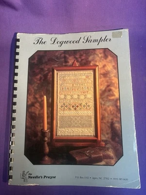 The Needle's Prayse Cross Stitch Pattern THE DOGWOOD SAMPLER - Image 1 of 4