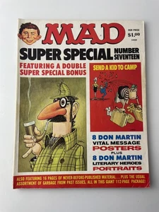 Vintage MAD Super Special No 17 Humor Magazine 1970s Don Martin Posters - Picture 1 of 3