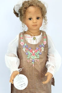 2004 Heidi Plusczok Puppe Laurie 23" limitierte Auflage 50 von 65 - Handgelenkanhänger & Box p - Bild 1 von 12