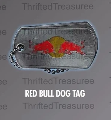 Battlefield 6 - Red Bull BF6 Code Exclusive Limited Edition Dog Tag + Double XP - Image 1 of 3