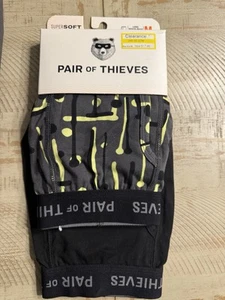 PAIR of THIEVES Cloud Comfortable Super SOFT Long Boxer Brief Medium 2pack - Picture 1 of 3