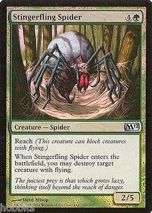MTG - M12 - Stingerfling Spider - Foil - NM - Picture 1 of 1