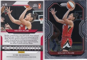 Kelsey Plum 2021 Panini Prizm WNBA Basketball PRIZM #60 Las Vegas Aces - Picture 1 of 1
