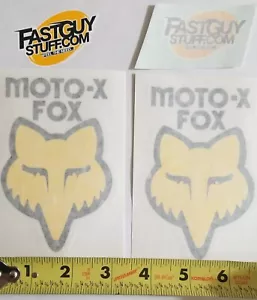 2! Fox Vintage stickers Baja San Felipe SCORE BITD Trophy Truck PRO 4 Off Road