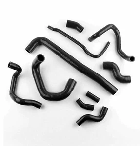 Black For 01-06 BMW Mini One/Cooper R50/R52 MK1 1.6 Silicone Radiator Hose Kit - Imagen 1 de 8