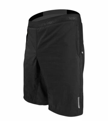 Big Men's USA MTB Shorts | Mountain Bike Shell and Padded Liner | 11" Inseam - Image 1 of 4