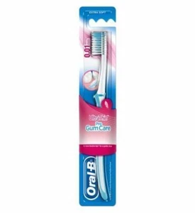 1 x Oral-B Toothbrush Pro Gum Care Black Tea Extra Soft Ultra Thin 0.01 mm - Picture 1 of 2