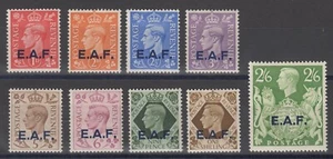 Somalia (Britische Besetzung) 1943 KGVI SGS1-SGS9. Neuwertig montiert (MM) - Bild 1 von 2