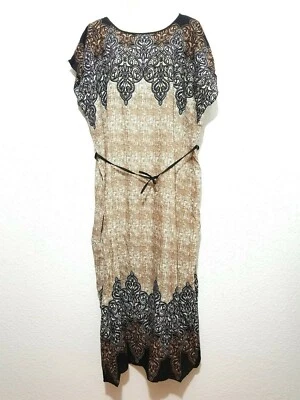 Robe Maxi Robe De Plage Robe D'Été Kaftan Robe Vintage Kaftan Grande Taille - Photo 1/4