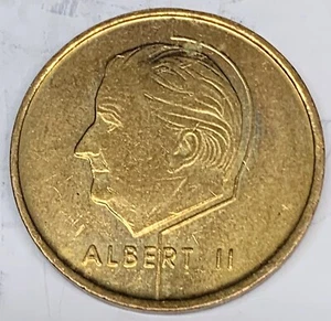 # C3515   BELGIUM  COIN,   5  FRANCS   1998 - Picture 1 of 2