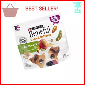 Purina Beneful Baked Delights Snackers Dog Treats, 36 OZ - Picture 1 of 2