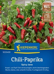 Chili - Paprika Ampel & Topfchili klein, rot, scharf Samen 1033400 - Bild 1 von 2