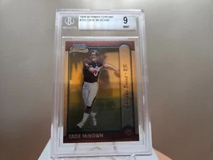 1999 Bowman Chrome #155 Cade McNown RC BGS 9 Chicago Bears - Picture 1 of 2