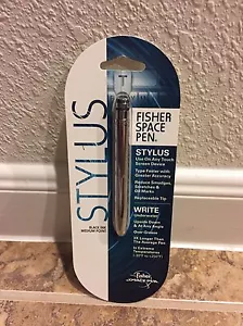 Fisher Bullet Stylus Space Pen Shiny Chrome Finish Medium Brand New Chrome - Picture 1 of 2