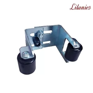 Adjustable Cantilever Sliding Gate End Stop with Rollers | Gate Catcher Stopper - Picture 1 of 2