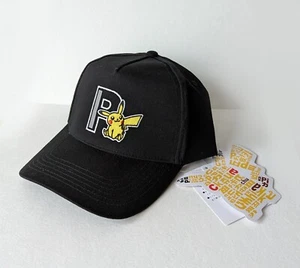 ¡NUEVO CON ETIQUETAS! Pokemon Pikachu Outbreak 2019 Japón Gorra Negra Talla Adulto - Imagen 1 de 12