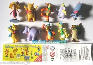 WINNIE THE POOH 2005 _ SORPRESINE ZAINI (serie completa 10 pezzi + cartina). - Picture 1 of 12
