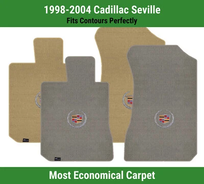 Alfombrillas delanteras Lloyd Velourtex para Cadillac Seville 98-04 con escudo plateado Cadillac 1 Foto 1 de 4