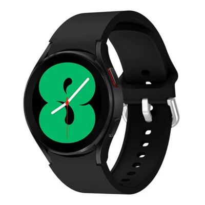 Samsung Galaxy Watch 4 Classic 40 44 42 46 mm Silicone Replace Wrist Strap Band - Image 1 of 4