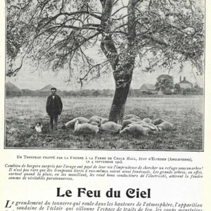 Le feu du ciel - - Article de presse 1904 - Picture 1 of 4